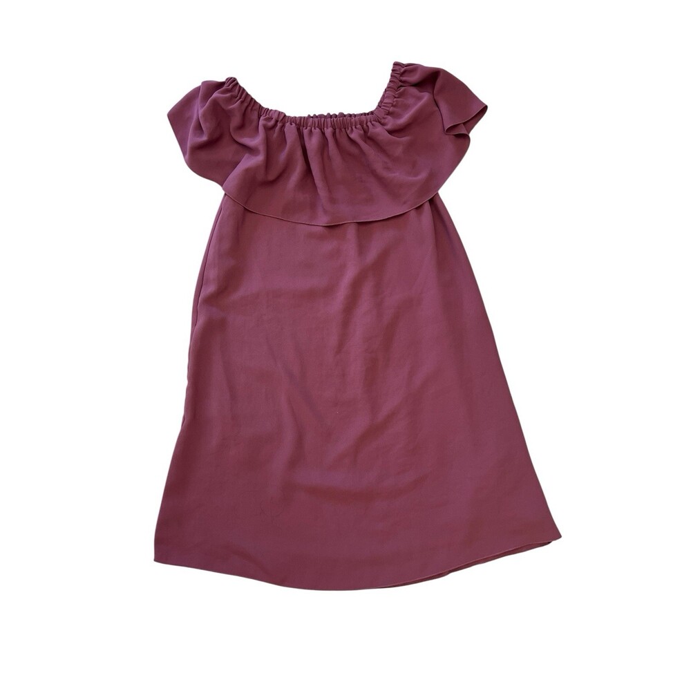 Aritzia Wilfred Off The Shoulder Neuchatel Mini Dress